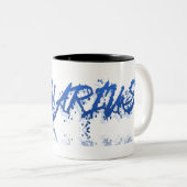 Tasse 2 Couleurs Réflexion Aquarius (Devant droit)