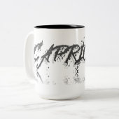 Tasse 2 Couleurs Réflexion Capricorne (Devant gauche)
