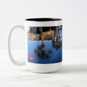 Tasse 2 Couleurs Réflexion des palmiers (Gauche)