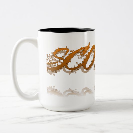 Tasse 2 Couleurs Réflexion des scorpions (Gauche)