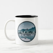 Tasse 2 Couleurs Réflexion du lac Senecaville dans l'Ohio (Gauche)