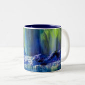 Tasse 2 Couleurs Réflexions glaciales (Devant droit)