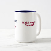 Tasse 2 Couleurs réfugié d'atout (Devant droit)