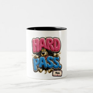 Tasse 2 Couleurs Refus catégorique Non Personnalisé Drôle Sarcastiq