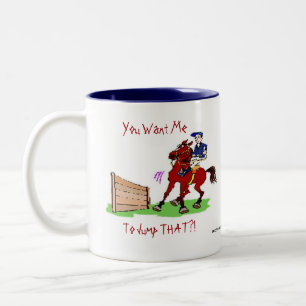 Tasse 2 Couleurs Refus De Sauter : Vous Voulez Que Je Saute ÇA ? !