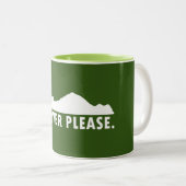 Tasse 2 Couleurs Refuser S'Il Vous Plaît (Devant droit)
