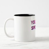 Tasse 2 Couleurs Regalo Personalizado Taza Eres Especial (Gauche)