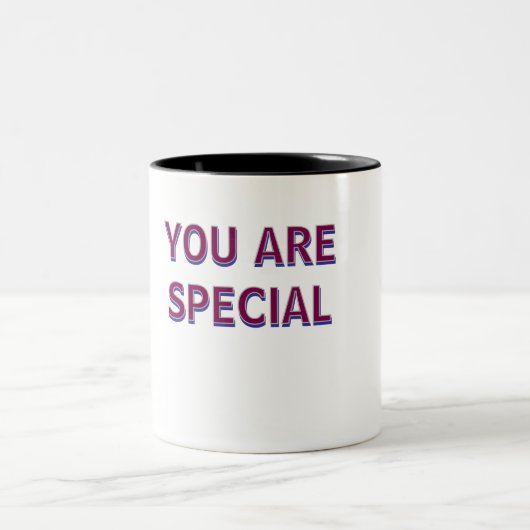 Tasse 2 Couleurs Regalo Personalizado Taza Eres Especial (Centre)