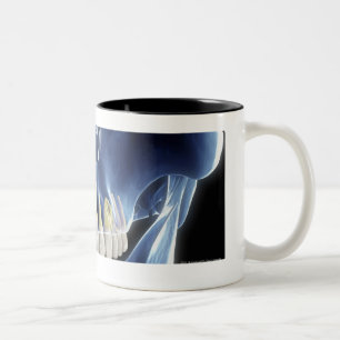Tasse 2 Couleurs Regard de style de rayon X aux dents humaines