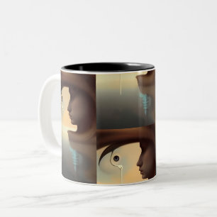 Tasse 2 Couleurs Regardez dans l'eau