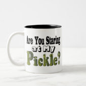 Tasse 2 Couleurs Regardez-vous ? (Gauche)