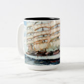 Tasse 2 Couleurs Regata Cutty Sark (Devant gauche)
