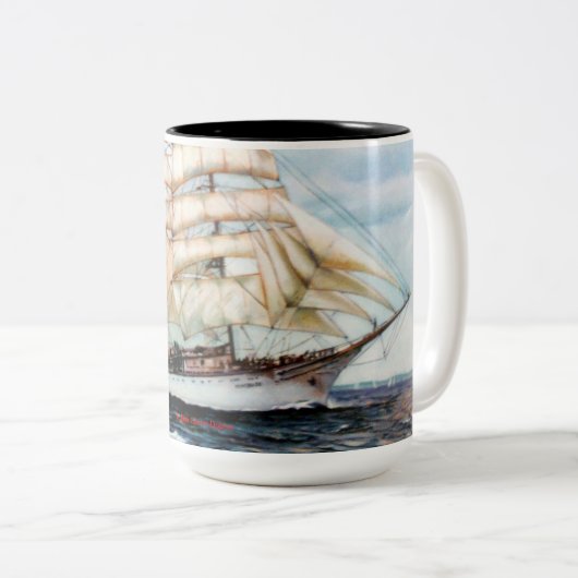 Tasse 2 Couleurs Regata Cutty Sark (Devant droit)
