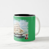 Tasse 2 Couleurs Regata Cutty Sark (Devant droit)