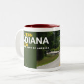 Tasse 2 Couleurs Région du sud de l'Indiana, l'APC (Devant gauche)