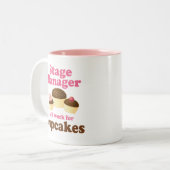 Tasse 2 Couleurs Régisseur drôle (Devant gauche)