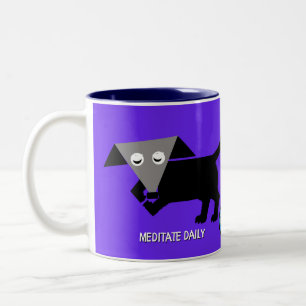 Tasse 2 Couleurs /Rego Berto "Meditate Daily"