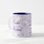 Tasse 2 Couleurs Reiki Mama (Devant gauche)