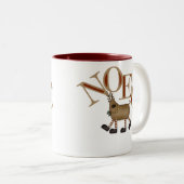 Tasse 2 Couleurs Reindeer NOEL (Devant droit)