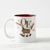Tasse 2 Couleurs Reindeer NOEL (Gauche)