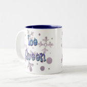 Tasse 2 Couleurs Reine de glace (Devant gauche)