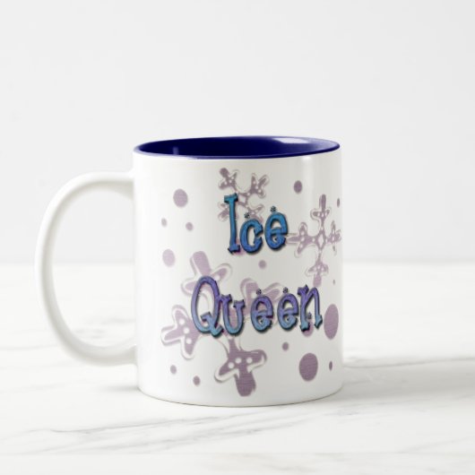 Tasse 2 Couleurs Reine de glace (Gauche)