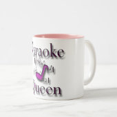 Tasse 2 Couleurs Reine de karaoke (Devant droit)