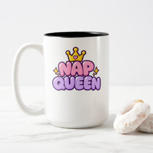 Tasse 2 Couleurs Reine de la sieste