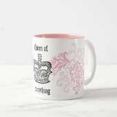 Tasse 2 Couleurs Reine de tout (Devant droit)