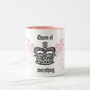 Tasse 2 Couleurs Reine de tout