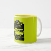 Tasse 2 Couleurs Reine Du Camping (Devant droit)