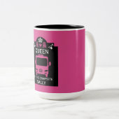 Tasse 2 Couleurs Reine Du Camping (Devant droit)