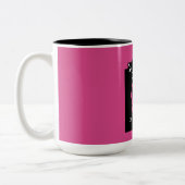 Tasse 2 Couleurs Reine Du Camping (Gauche)