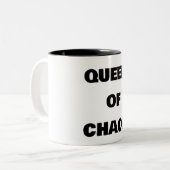 TASSE 2 COULEURS REINE DU CHAOS (Devant gauche)