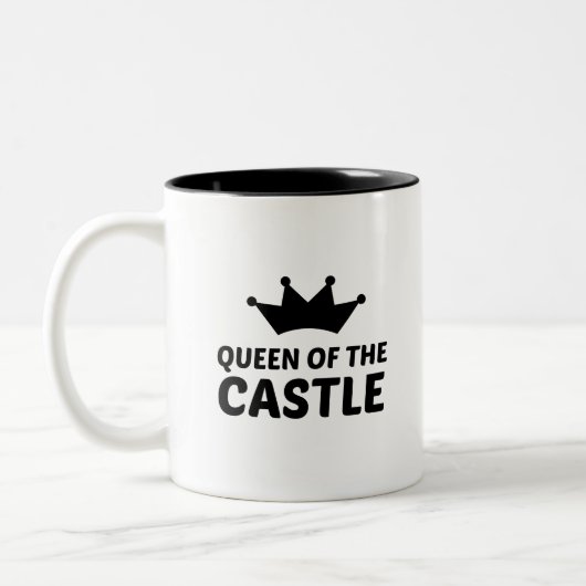 TASSE 2 COULEURS REINE DU CHÂTEAU (Gauche)