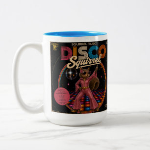 Tasse 2 Couleurs Reine Écureuil Disco