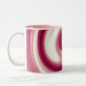 Tasse 2 Couleurs Remous de framboise (Gauche)