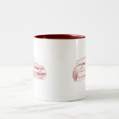 Tasse 2 Couleurs Ren Megane R26 2009 (Centre)