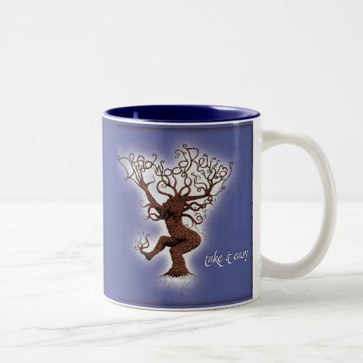 Tasse 2 Couleurs Renaissance de bois mort - (Droit)