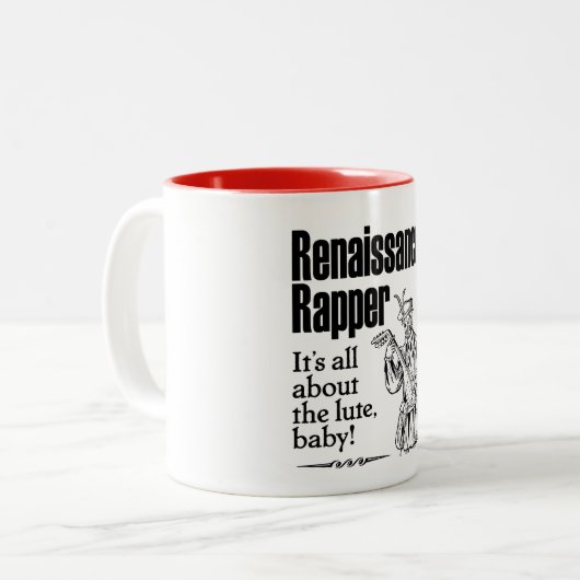 Tasse 2 Couleurs Renaissance Rapper Lg Gfx (Devant gauche)