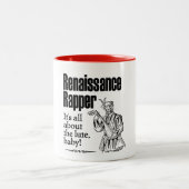 Tasse 2 Couleurs Renaissance Rapper Lg Gfx (Centre)