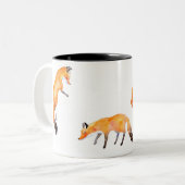 Tasse 2 Couleurs renard (Devant gauche)