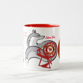 Tasse 2 Couleurs Renard argenté (Centre)