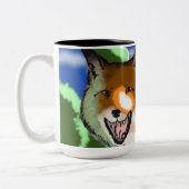 Tasse 2 Couleurs Renard Image à nouveau (Gauche)