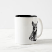 Tasse 2 Couleurs Renard juvénile (Devant droit)