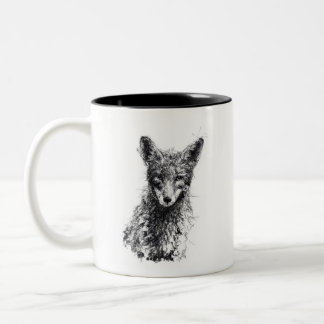 Tasse 2 Couleurs Renard juvénile