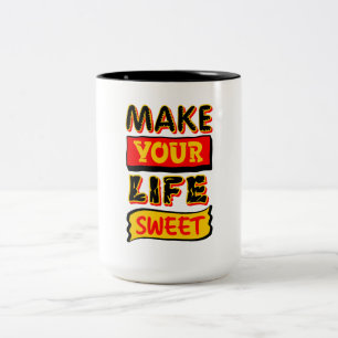 Tasse 2 Couleurs Rendez Votre Vie Douce