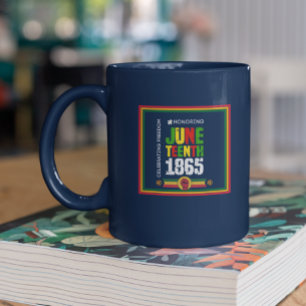 Tasse 2 Couleurs Rendre hommage à la liberté du 11 juin 1865