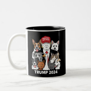 Tasse 2 Couleurs Rendre les animaux de compagnie sûrs à nouveau Tru