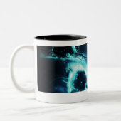 Tasse 2 Couleurs Rendu artistique des cellules cancéreuses (Gauche)
